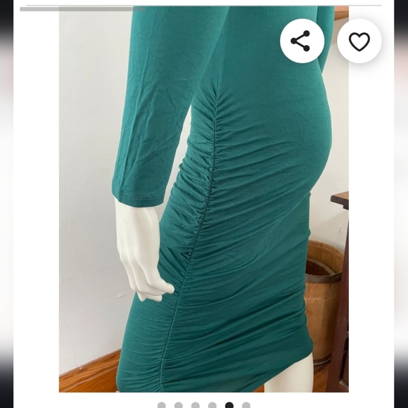 Gently used Venus ruched dress - Picture 7 of 13